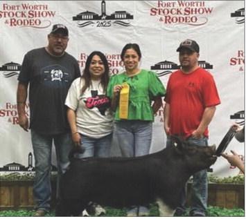 KNOX CITY FFA EXHIBITORS IN FORT WORTH