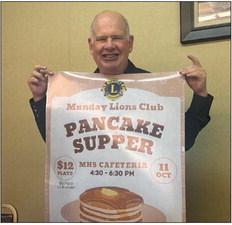 PANCAKESUPPERTillBurnettandtheMundayLionsClubmembers are preparing for the Pancake Supper coming up Oct. 11. | RONDA THOMPSON PHOTO