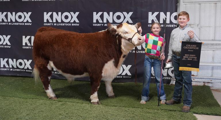 CATTLE: LANDREE HAGER GRAND CHAMPION, STEER