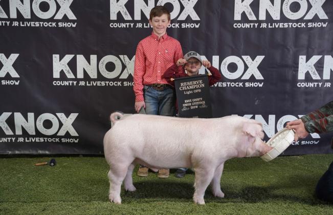 SWINE, CASEN KUEHLER, RESERVE GRAND CHAMPION, CHESTER