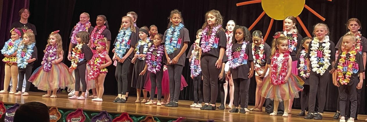 TMS DANCE PROGRAM The dancers followed up their award winning performance in Lubbock last month with a performance in Munday last weekend. | DON THOMPSON PHOTOS