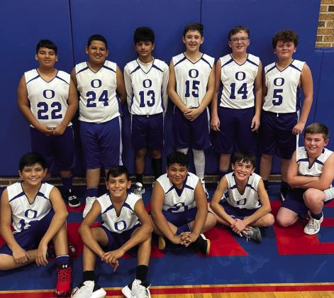 Back Row: Ricardo Alvarez, Jr., Joel Contreras, Zander Abila, Chase Rowland, Casen Batts, Camden Swanson. Front Row: Jaidev Casarez, Hunter Lerma, Xzane Ruiz, Izaiah Trevino, Braden Urbanczyk Couttesy Photo