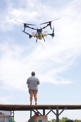 DRONES are emerging as a powerful tool in combating the spread of mesquite trees that threaten cropland. MORE PHOTOS, PAGE 4 | STORY AND PHOTOS, SHERI BATY