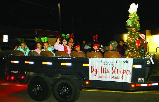 FIRST BAPTIST CHURCH FLOAT