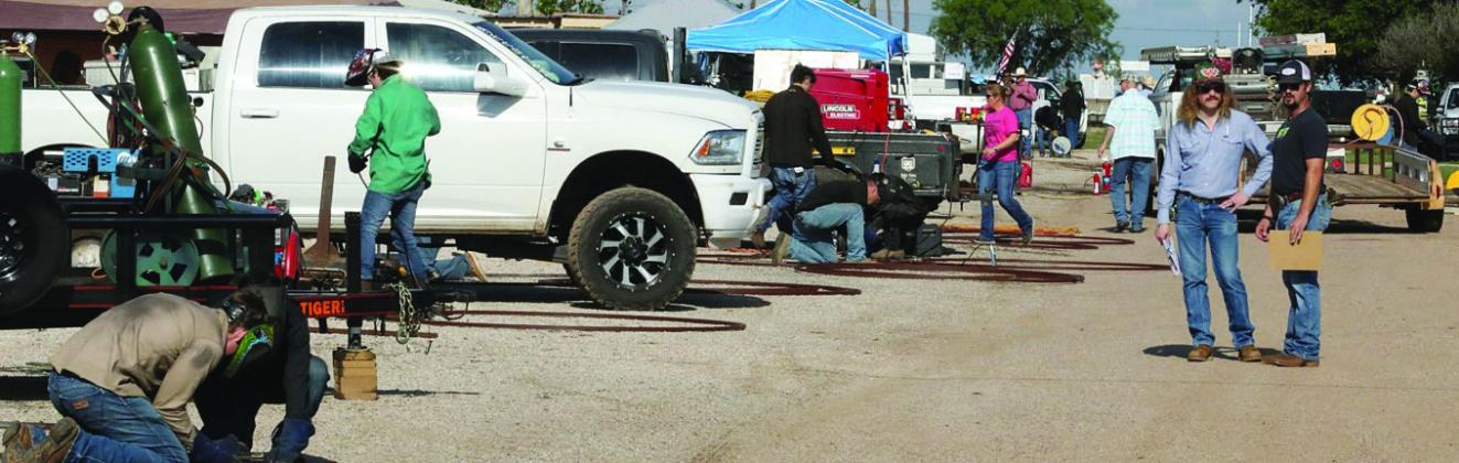 RPTS Last Strike Welding Contest, largest contest in the program’s history. Sheri Baty/The Knox County News-Courier