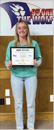KINLEE EATON, KNOX CITY HIGH SCHOOL | COURTESY PHOTO