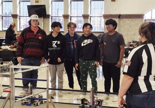 KNOX CITY ROBOTICS AT WORK The Knox City High School Robotics team went to Lubbock for their third league meet of the year. This was their third meet. The team placed 5th and 9th overall out of 22 teams. They will complete in the League Championship February 8. | COURTESY PHOTO