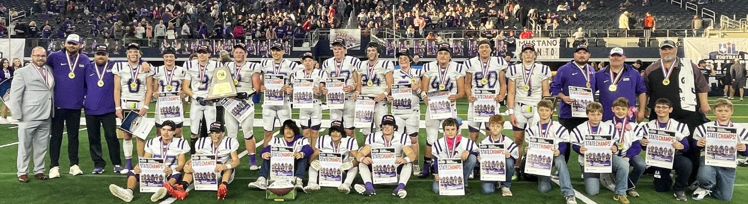 SPOTLIGHT ON THE BENJAMIN STATE FOOTBALL CHAMPS