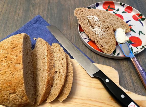 PEASANT BREAD goes great with all our cold-weather soups. | ANGELINA LaRUE PHOTO