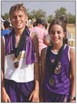 Luke Bowman &amp;amp; Braylynn Myers, Top Munday Finishers | PHOTO BY LACI BOWMAN