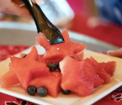 WHATEVER SHAPE OR SIZE watermelon you pick from garden or grocer, you can put your on touch on it for the table! | LAURA MCKENZIE/TEXASA&amp;amp;MAGRILIFEMARKETING&amp;amp;COMMUNICATIONS