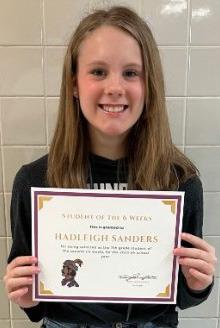 HADLEIGH SANDERS 7th
