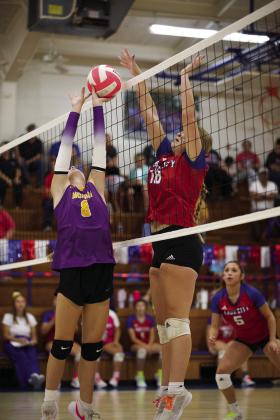 Houndettes finish the first round of district play