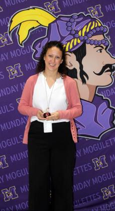 SECONDARY EMPLOYEE OF THE YEAR was high school math teacher Heather Groves.