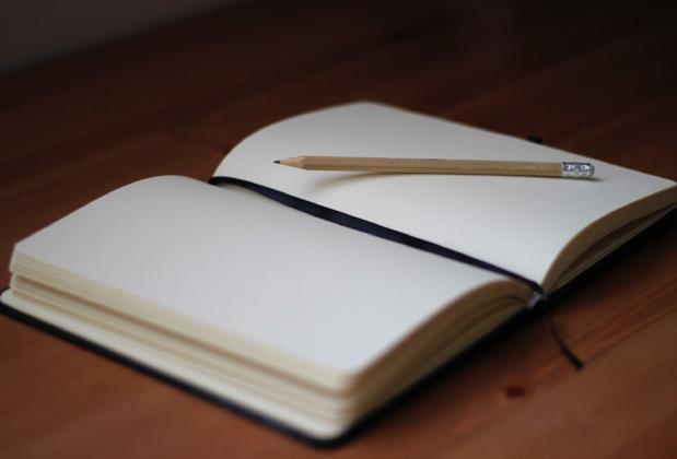 An empty journal is the beginning of your story | UNSPLASH.COM