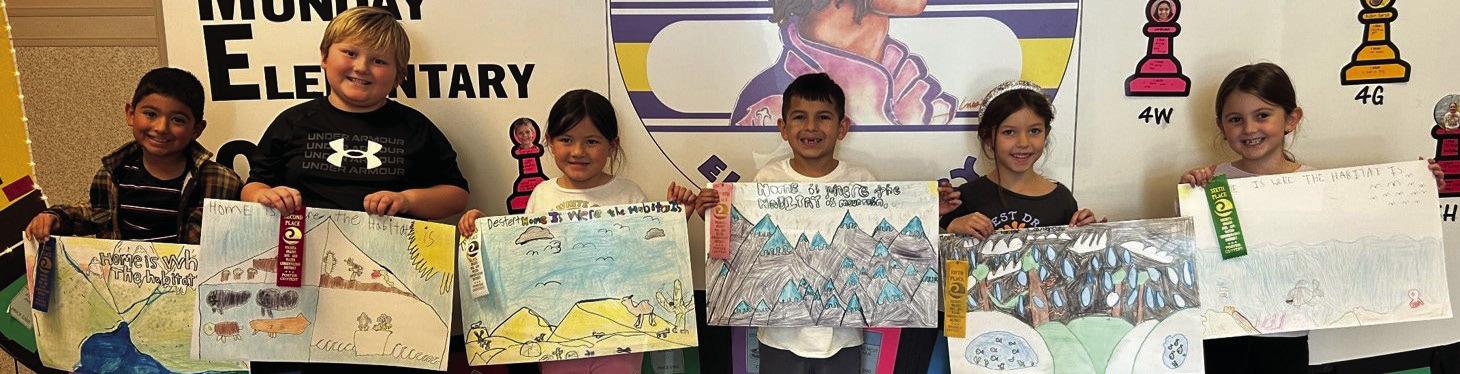 Second Grade-Ben Lynch, Carter Robinette, Baylor Harrimon, Ayziah Armendariz, Emma Cude, Keilee Crownover | COURTESY PHOTO
