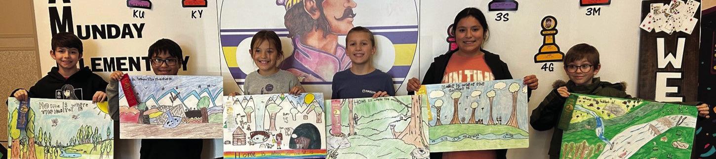 Fourth Grade-Aiden Garza, Rene Rodriguez, Landrie Langston, Hagen Sanders, Heydi Rangel, Jaxon Cook | COURTESY PHOTO