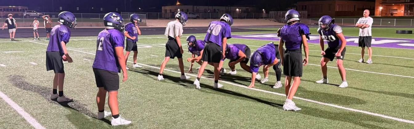 MIDNIGHT MUSTANGS The Benjamin Mustangs football team began the new year with Midnight Madness Saturday morning. | COURTESY PHOTO