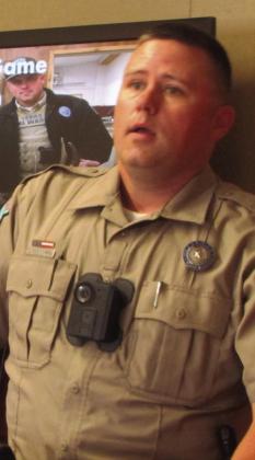 Texas Game Warden Lawrence Hampel. Don Thompson/The Knox County News-Courier