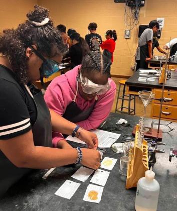 SPOTLIGHT ON MUNDAY CHEMISTRY CLASSES
