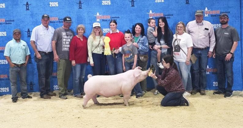 STOCKSHOWSEASONFINALE Knox County FFA ended the show season with Houston and Austin. Grayson Utley took 5th place with her Chester at Houston. Congratulations go to exhibitors. | COURTESY PHOTOS