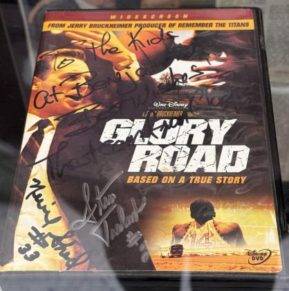 GLORY ROAD IN PRINT AND ON FILM Don Haskins’ story of the 1966 NCAA Basketball Championship and one team triumphed against the odds and changed America forever. Written by Don Haskins with DanWetzel.The book was made into a movie that premiered in 2006 along with the recording of “an evening with Don Haskins”The Bear...his boyhood, his stories, his life before El Paso. | RACHEL FARMER PHOTOS