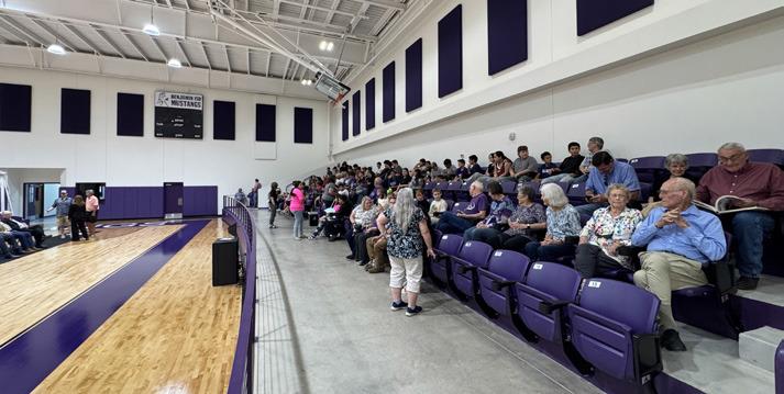 SPOTLIGHT ON DEDICATION OF BENJAMIN ISD DON HASKINS GYM