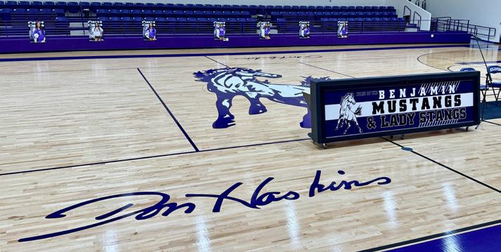 SPOTLIGHT ON DEDICATION OF BENJAMIN ISD DON HASKINS GYM