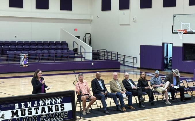 SPOTLIGHT ON DEDICATION OF BENJAMIN ISD DON HASKINS GYM
