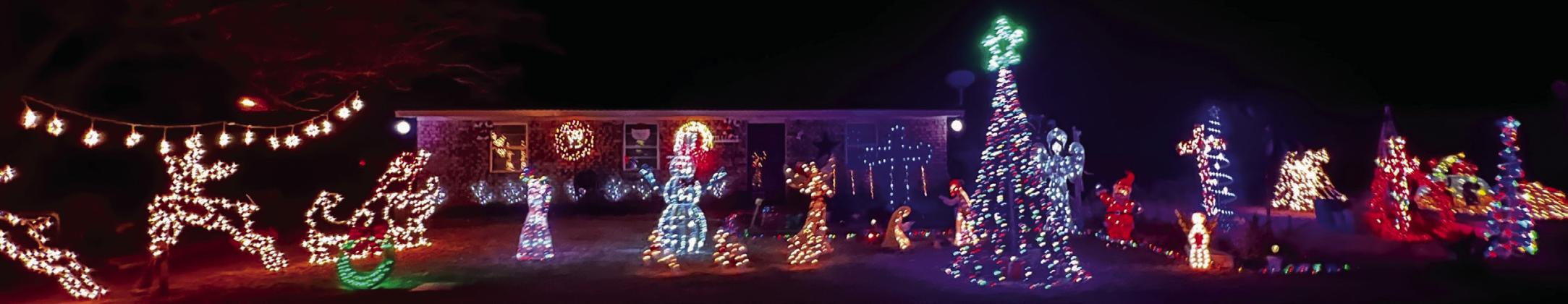 James and Joyce Williams won second place in last year’s Get Your Lights On! Courtesy photo