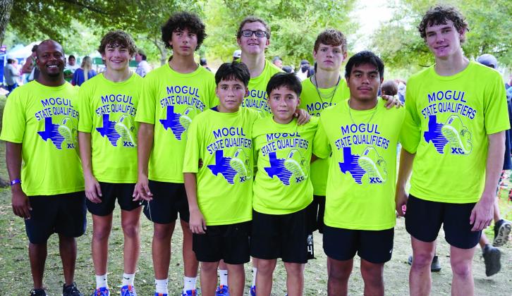 MOGULS FINISH STRONG The Munday Moguls finish a strong cross-country season by running in Round Rock at the State meet. They finished up as the 16th place team. | LACI BOWMAN
