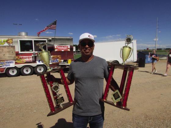 Freddie Ruiz takes two trophies