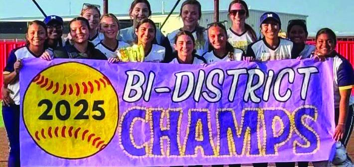 FACES ECTOR CO. AT AREA Munday took two wins last week to advance to the Area round. See story page 4. The Area game was to take place May 1. | COURTEST PHOTO