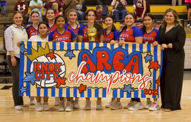 • The Benjamin Lady Stangs earned their Area gold ball after defeating Bronte, 3-1, Tuesday, Nov. 4 in Trent.