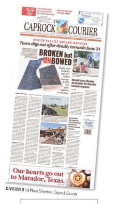 Texas Press Association awards recognize 2023 newspaper issues
