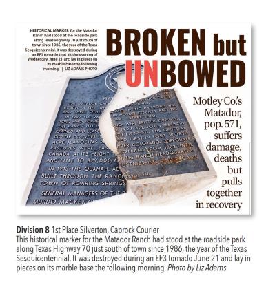 Texas Press Association awards recognize 2023 newspaper issues