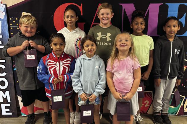 MUNDAY ELEMENTARY FIRST SIX WEEKS AWARDS