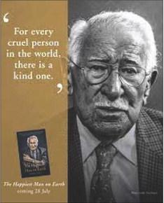 A quote by Eddie Jaku, Auschwitz survivor and author | PHOTO BY AMANDA BURBANK / CITY COUNTY LIBRARY