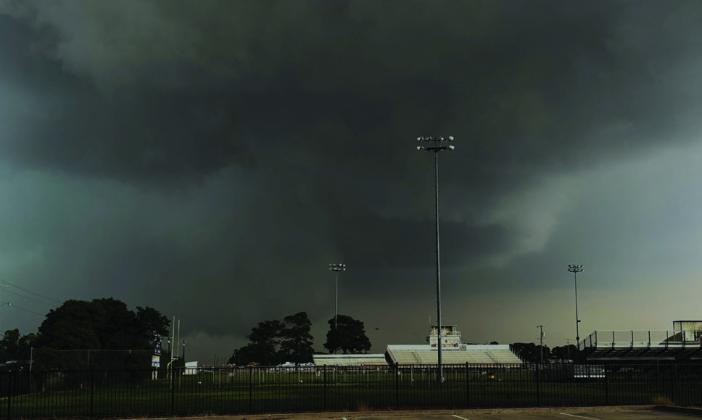 Storm as it passed north of Munday | RACHEL FARMER
