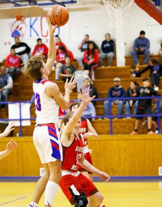 Callaway nets two from the lane. | SHERI BATY PHOTO