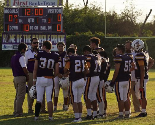 Moguls Huddle Photo by Laci Bowman