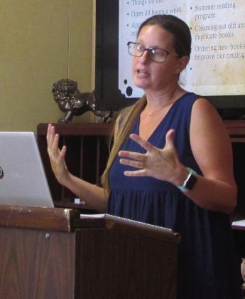 Lions hear updates from the Munday City-County Library