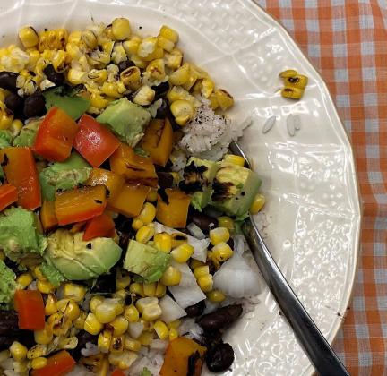 GRILLED MEXICAN GRAIN BOWL It’s satisfying. It’s versatile. It’s uncomplicated and yet nutritious. | ANGELINA LARUE PHOTO