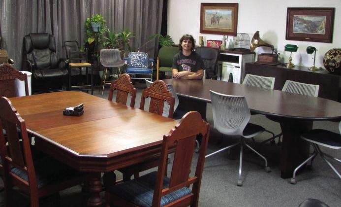 NEW OFFICES OPEN Three offices and a spacious conference room are now available for lease in the newly remodeled facility. | DON THOMPSON PHOTO