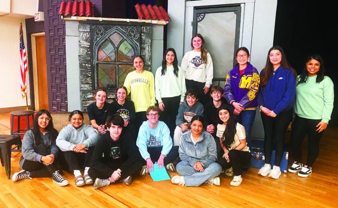 ONEACTPLAY Munday High School’s veteran theatre and Spanish teacher Karen Longan said she is excited to see her students compete with their production of“The Red Suitcase,”byTexas playwright Jiggs Burgess. | COURTESY PHOTO