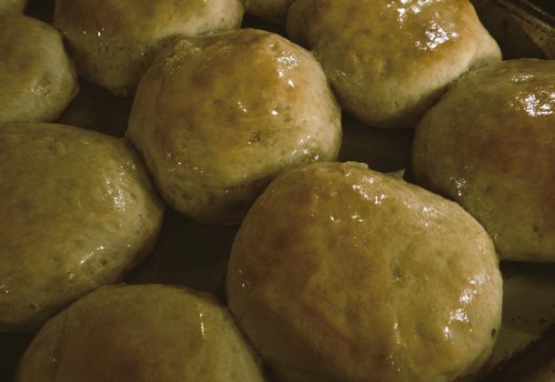 GRANDMA’S YEAST ROLLS are a big hit during the holidays. | ANGELINA LARUE PHOTO