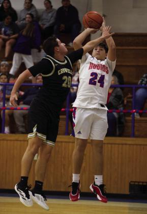 Chase Rowland makes the two point jumper | SHERI BATY PHOTO