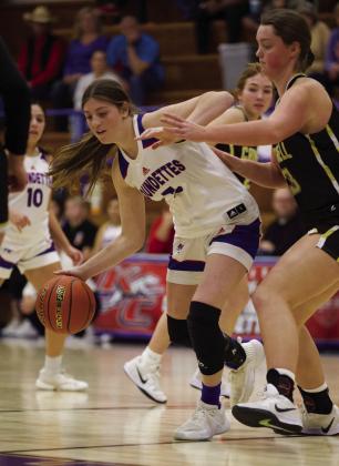Grayson Utley under pressure | SHERI BATY PHOTO