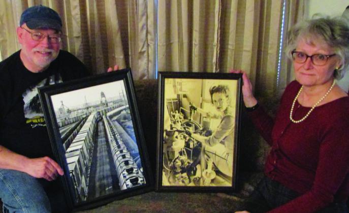 Bill Kessler and wife Cindie showing more of their photos.
