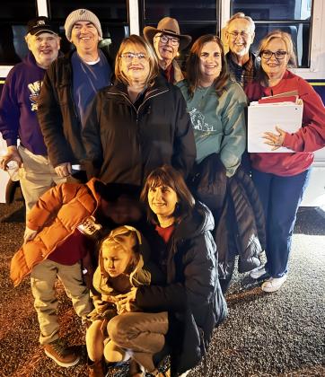 MUNDAY LIONS CLUB JUDGES The Lions Club members extend thanks to all—and to all a Merry Christmas and a happy, healthy and prosperous New Year. | KENT COWSERT PHOTO